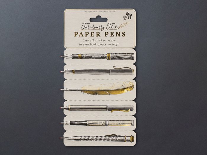 Fabulously Flat Paper Pens