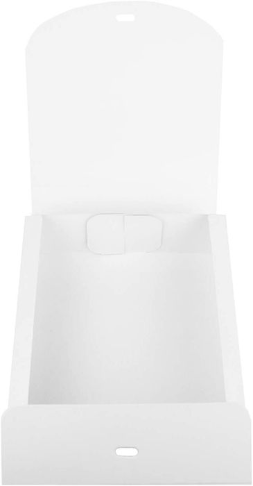 Pack of 12 - White Box with Bow Ribbon