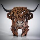 Edge Sculpture - Highland Cow Bust