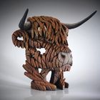 Edge Sculpture - Highland Cow Bust