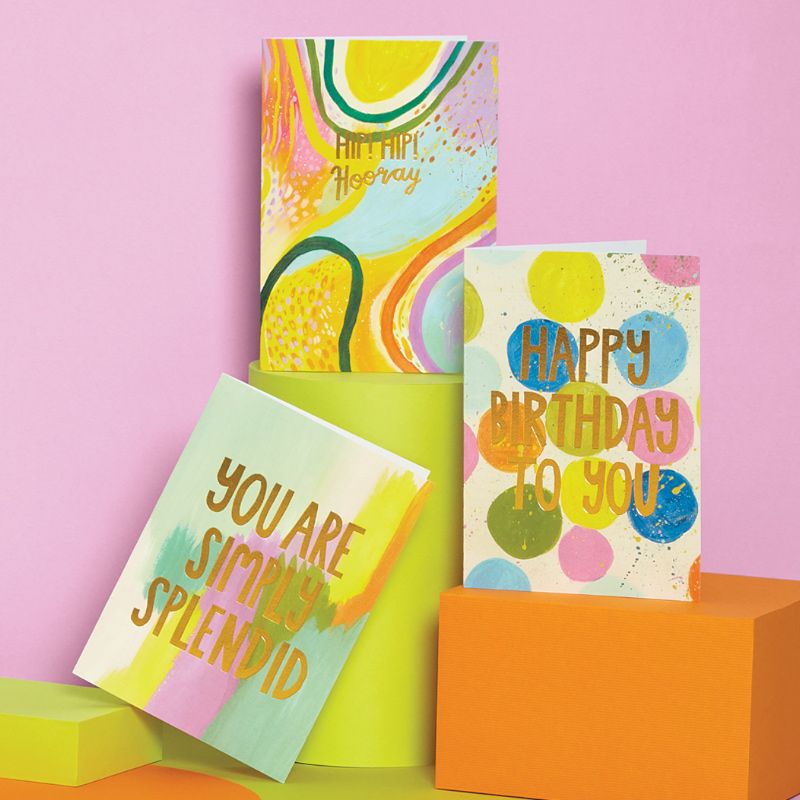 'Canvas Creations' greeting card collection
