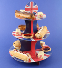 Union Jack 3-Tier Cake Stand