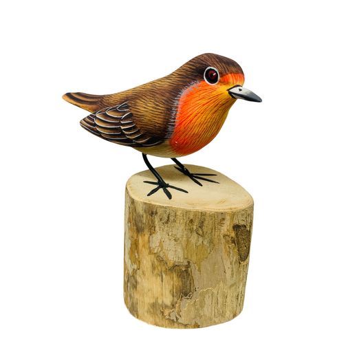 British Bird Wood Carvings