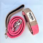Pink Dog Collar & Lead Set