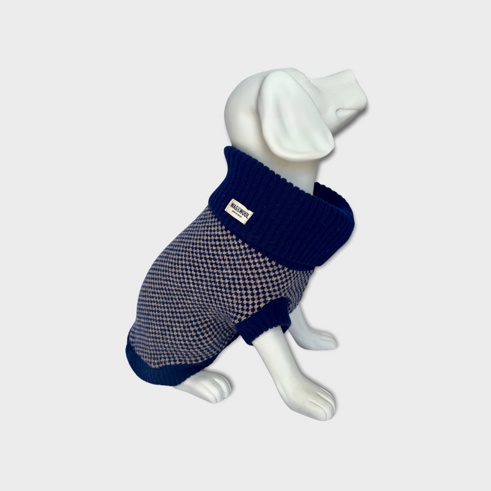 Navy Dog Jumper
