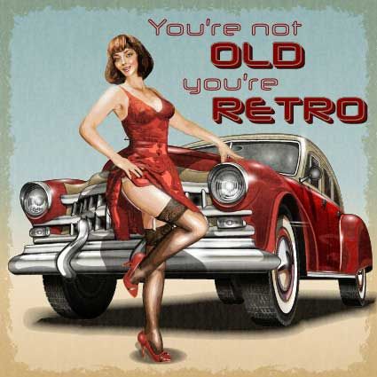 Retro Greeting cards