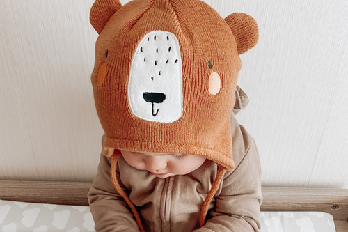 Ziggle Bear Hat and Mittens