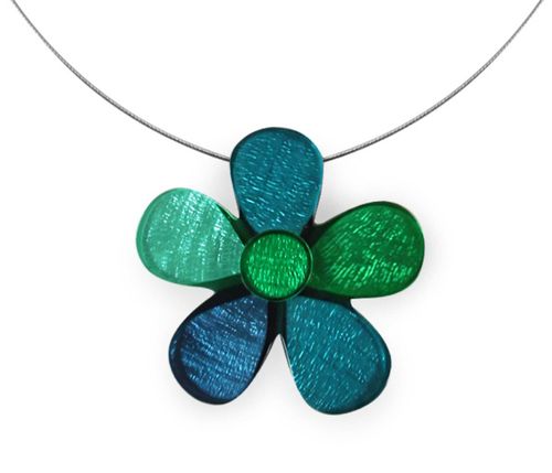Shell Flower Pendant