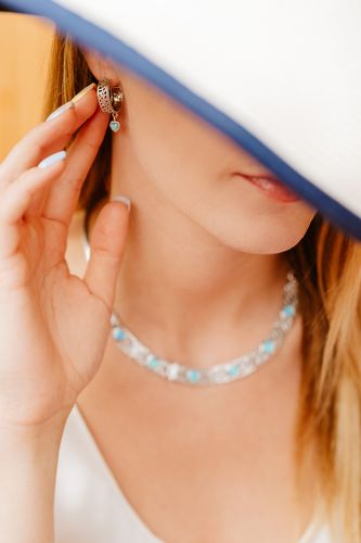 Sterling silver earrings