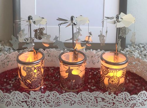 ROTARY CANDLE HOLDERS