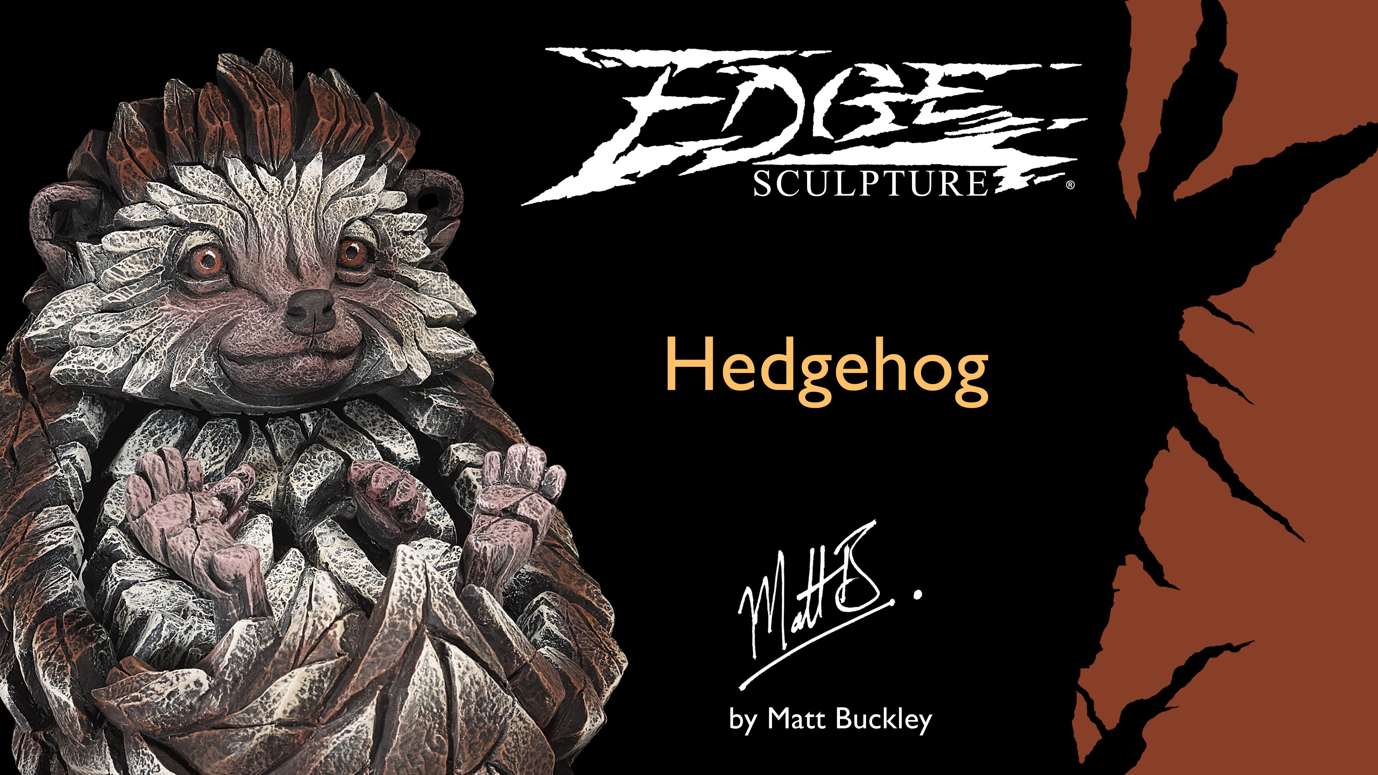 Edge Sculpture Hedgehog by Matt Buckley