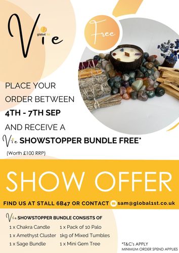 SHOW OFFER EXCLUSIVE - £100 RRP FREE