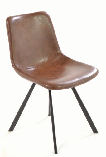 Fitzroy Tan Faux Leather chair