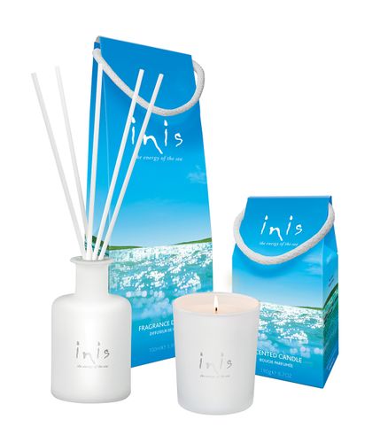 Inis Fragrance Candle and Diffuser