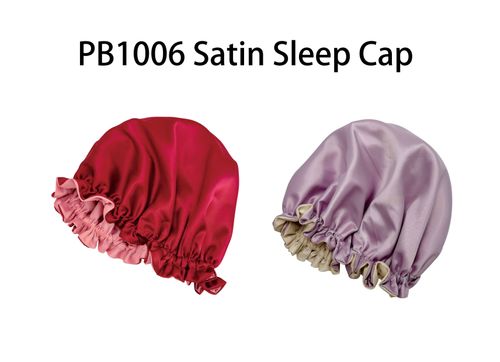 PURE BLISS Satin Sleep Caps & Eyemasks