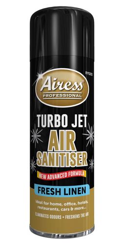 FRESH LINEN TURBO JET AIR SANITISER 500ML