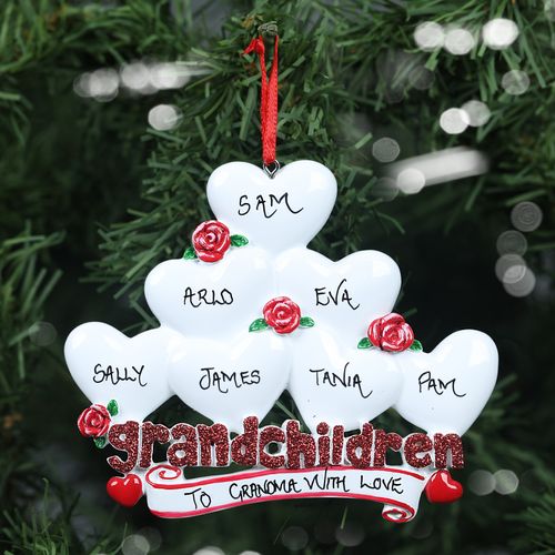 personallised Family Ornament