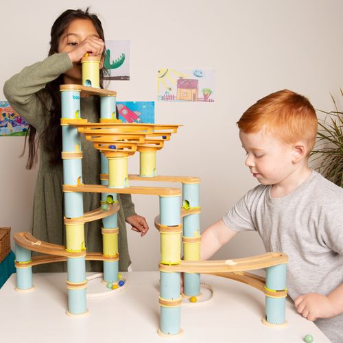 boppi Bamboo Marble Runs