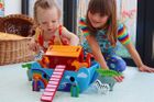 Wooden Toy Noah's ark Playsets for Children