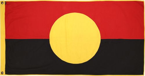 Aboriginal Flag Throw