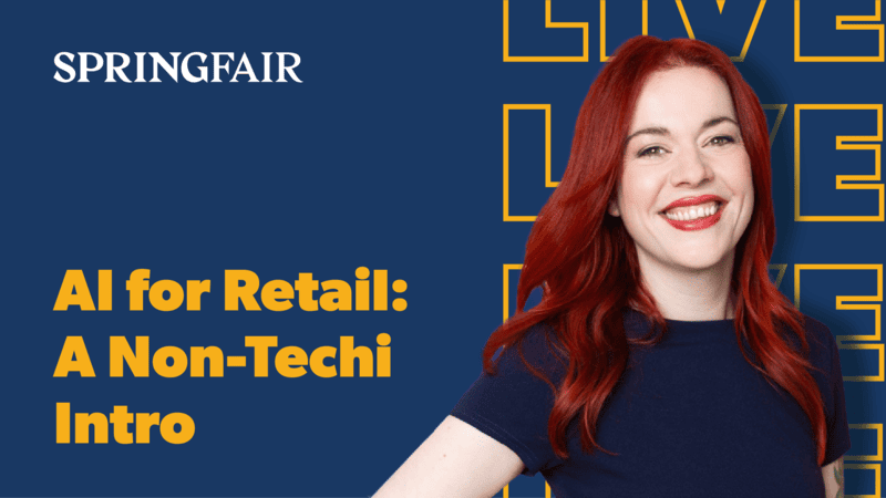 Heather Murray. AI for Retail: A Non-Techie Intro