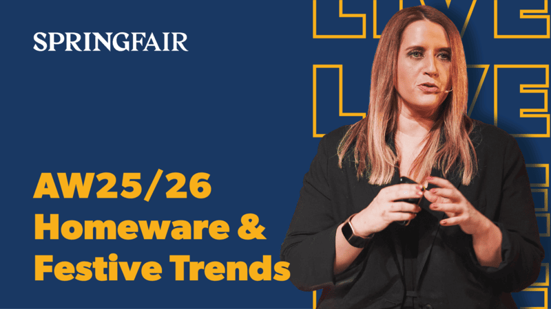 AW25/26 Homeware & Festive Celebrations Trends with BDA London