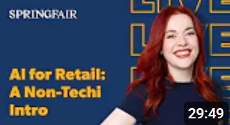 Heather Murray. AI for Retail: A Non-Techie Intro