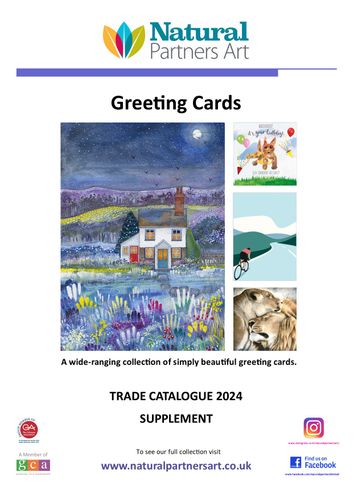 Greeting Cards trade catalogue 2024 supplement