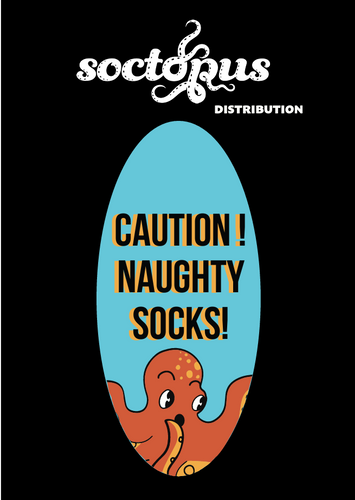 Caution Naughty Socks 2024 Catalogue