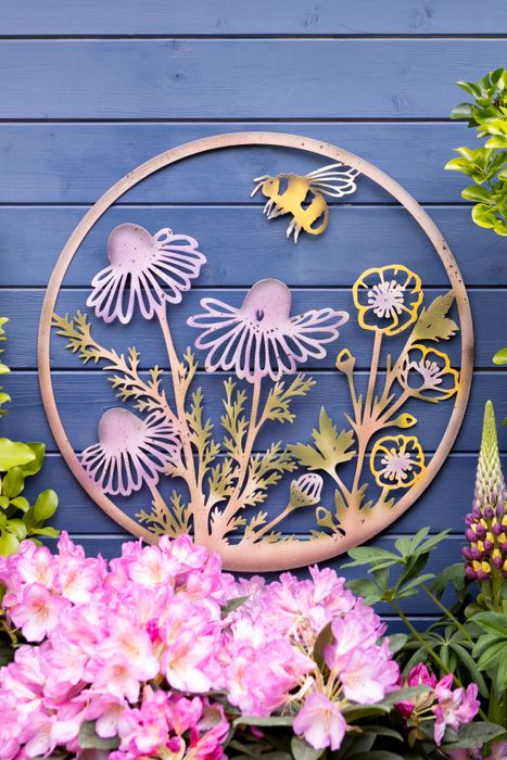 Metal Wall Decoration - Garden