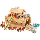 Wooden Toy Noah's ark Playsets for Children