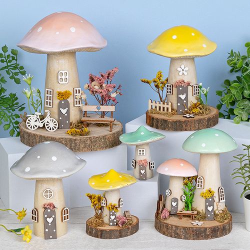 Folk Art Mushrooms