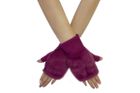 Faux Fur Matching Set - Magenta