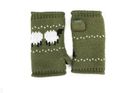 GL1287- LADIES KNIITED SHEEP CUFF GLOVES