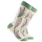 Heather Bamboo Floral Socks