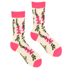 Fox Glove Bamboo Floral Socks