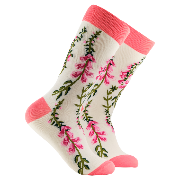 Fox Glove Bamboo Floral Socks