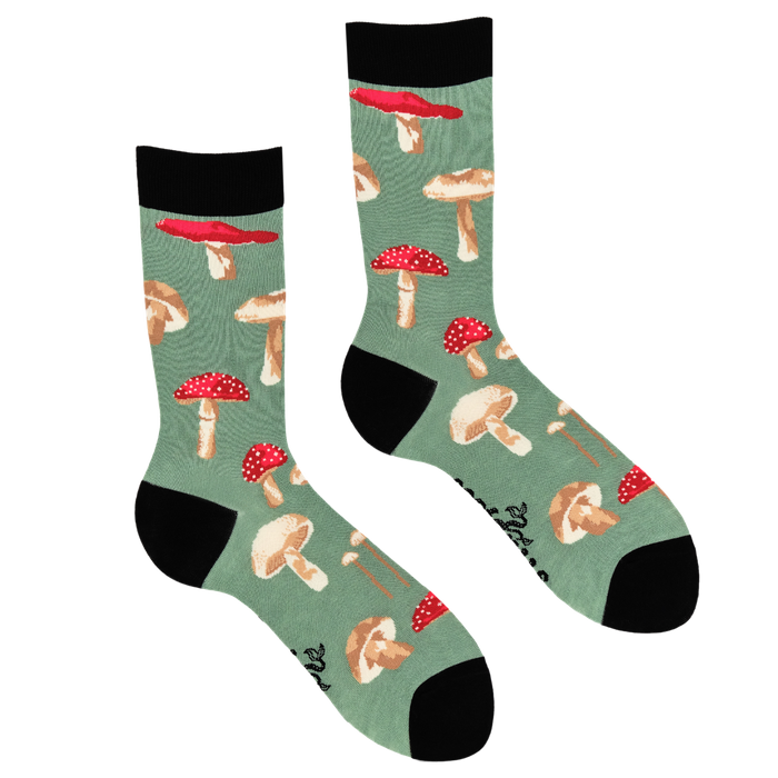 Mushrooms Bamboo Socks