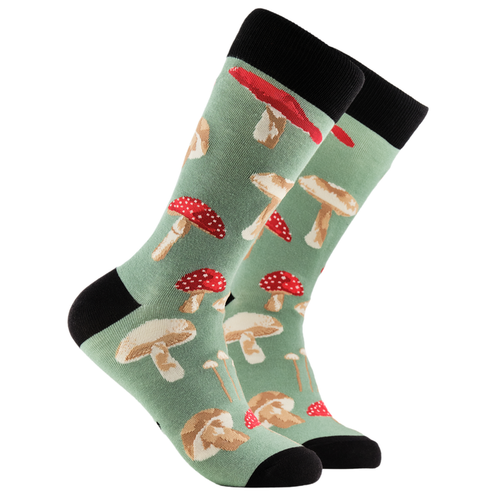 Mushrooms Bamboo Socks