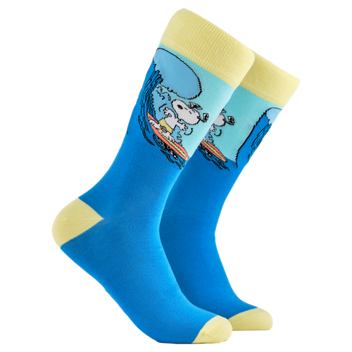 Licensed Peanuts Socks - Snoopy Surf's Up