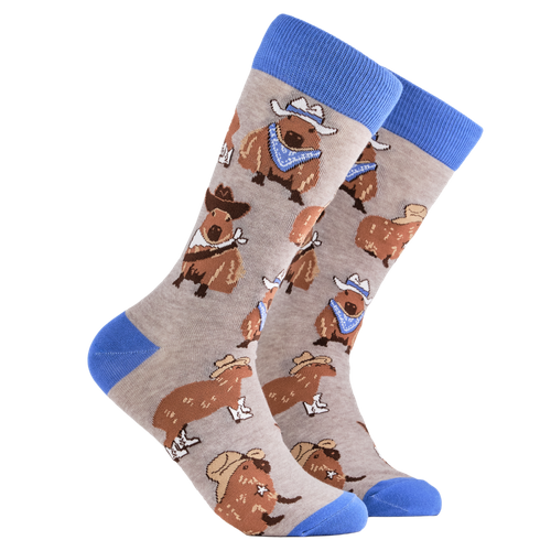 Cowboy Capybara Socks