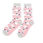 SKS314 Happy Sheep Socks Dusky Pink