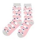 SKS314 Happy Sheep Socks Dusky Pink