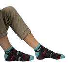 MHT011 Men’s Jeep Trainer Socks Charcoal