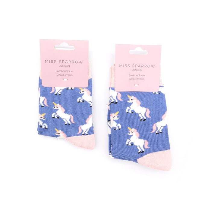 KS025 Girls Unicorns Denim