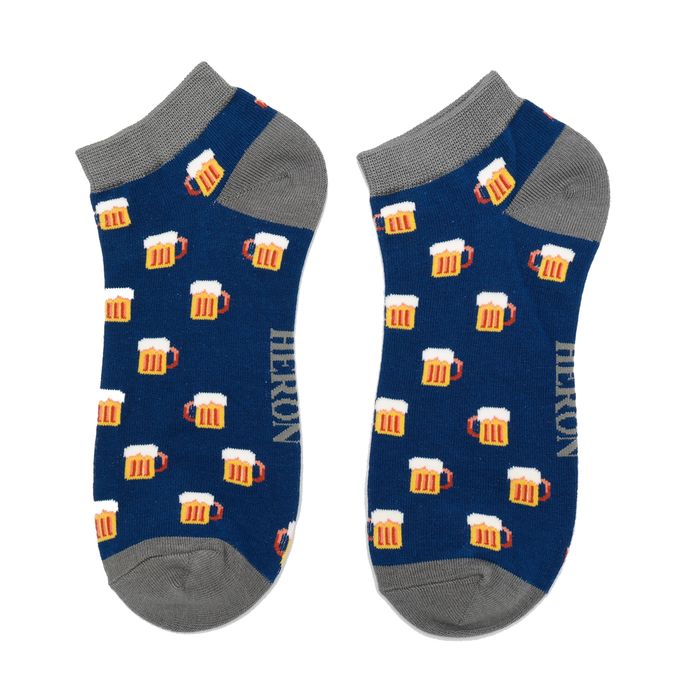 MHT001 Men’s Beer Trainer Socks Navy