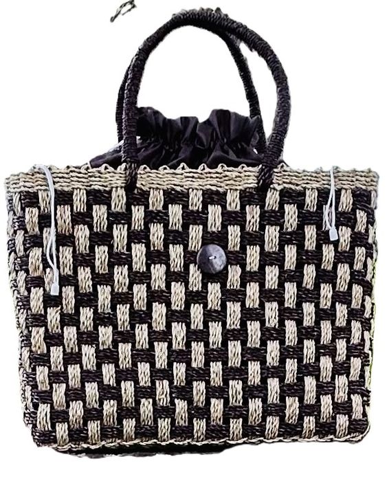 Sea Grass Tote Shopper  [ code BW1]