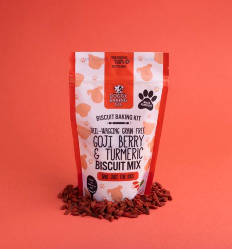 Goji Berry & Turmeric Grain Free Biscuit Mix in a Pouch