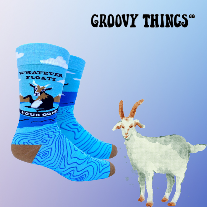 Groovy Things - Whatever Floats Your Goat Socks