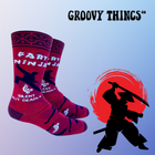 Groovy Things - Fart Ninja Socks